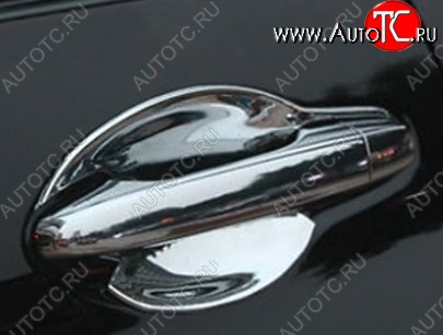2 149 р. Накладки под ручки дверей (мыльницы) СТ Honda CR-V RM1,RM3,RM4 дорестайлинг (2012-2015) (Неокрашенные)  с доставкой в г. Керчь