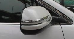 1 799 р. Накладки на зеркала СТ Honda CR-V RM1,RM3,RM4 дорестайлинг (2012-2015) (Неокрашенные)  с доставкой в г. Керчь. Увеличить фотографию 2