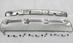 9 749 р. Накладка на передний бампер CT Honda CR-V RM1,RM3,RM4 дорестайлинг (2012-2015) (Неокрашенная)  с доставкой в г. Керчь. Увеличить фотографию 4