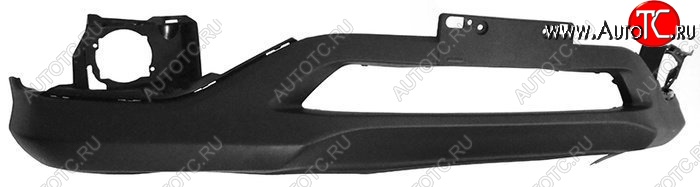 4 099 р. Накладка переднего бампера SAT (с площадкой под номер) Honda CR-V RM1,RM3,RM4 дорестайлинг (2012-2015) (Неокрашенная)  с доставкой в г. Керчь