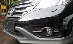 1 839 р. Сетка в воздухозаборник бампера 2.0 Arbori (15 мм) Honda CR-V RM1,RM3,RM4 дорестайлинг (2012-2015) (Черная)  с доставкой в г. Керчь. Увеличить фотографию 2