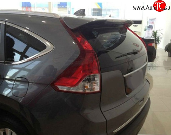 4 699 р. Спойлер M-VRS Honda CR-V RM1,RM3,RM4 дорестайлинг (2012-2015) (Неокрашенный)  с доставкой в г. Керчь