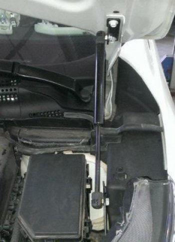 4 199 р. Упоры капота Pomogator  Honda CR-V  RM1,RM3,RM4 (2012-2015) дорестайлинг  с доставкой в г. Керчь. Увеличить фотографию 2
