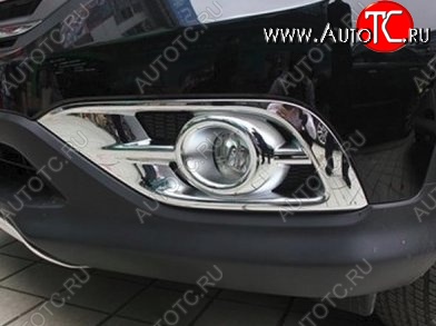 4 749 р. Подиумы противотуманных фар СТ Honda CR-V RM1,RM3,RM4 дорестайлинг (2012-2015)  с доставкой в г. Керчь