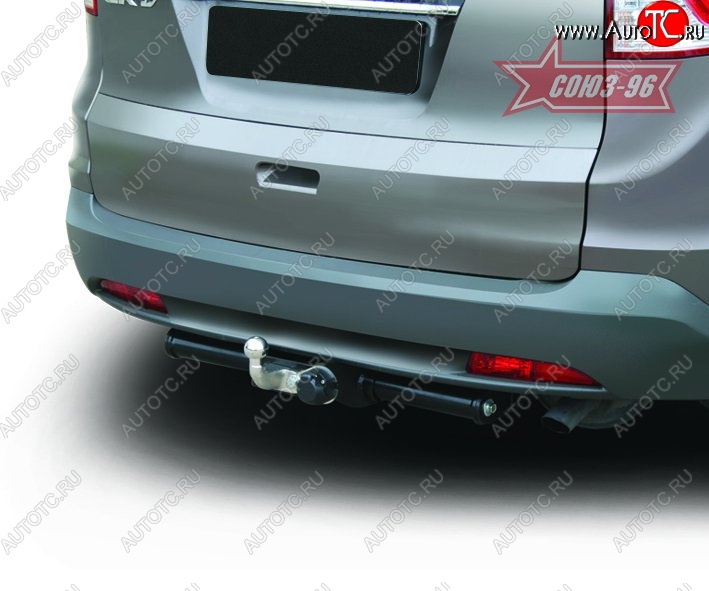 8 819 р. Фаркоп Souz-96 Honda CR-V RM1,RM3,RM4 дорестайлинг (2012-2015)  с доставкой в г. Керчь