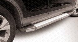 Алюминиевые пороги Slitkoff Honda CR-V  RM1,RM3,RM4 (2012-2015) дорестайлинг