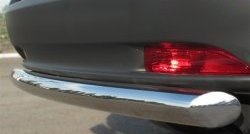 13 449 р. Одинарная защита заднего бампера из трубы диаметром 63 мм SLITKOFF  Honda CR-V  RM1,RM3,RM4 (2012-2015) дорестайлинг  с доставкой в г. Керчь. Увеличить фотографию 3