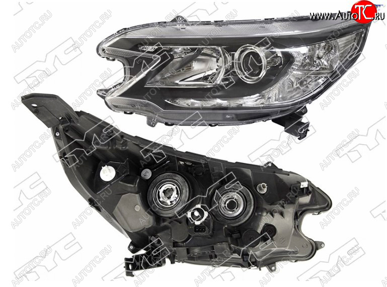 7 299 р. Левая фара передняя TYC  Honda CR-V  RM1,RM3,RM4 (2012-2015) дорестайлинг (галоген, с электрокорректором)  с доставкой в г. Керчь