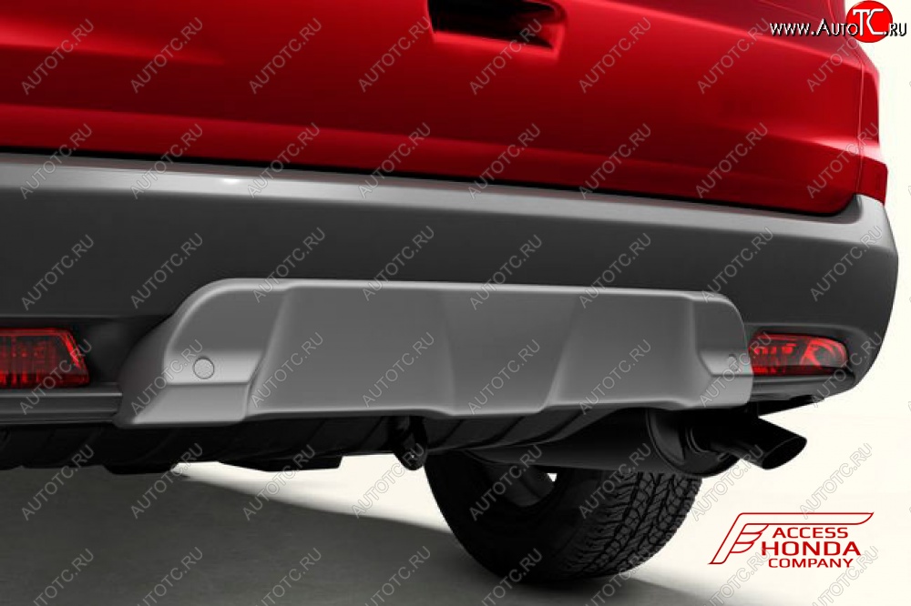 7 549 р. Диффузор заднего бампера Original Honda CR-V RM1,RM3,RM4 дорестайлинг (2012-2015) (Неокрашенная)  с доставкой в г. Керчь