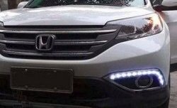 15 499 р. Дневные ходовые огни СТ Honda CR-V RM1,RM3,RM4 дорестайлинг (2012-2015)  с доставкой в г. Керчь. Увеличить фотографию 2