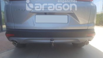 68 599 р. Фаркоп Aragon.(шар V) Honda CR-V RM1,RM3,RM4 рестайлинг (2014-2018)  с доставкой в г. Керчь. Увеличить фотографию 2