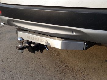 Фаркоп (тягово-сцепное устройство) TCC (надпись Honda) Honda CR-V  RW,RT (2016-2022) дорестайлинг, рестайлинг (Оцинкованный, шар E)