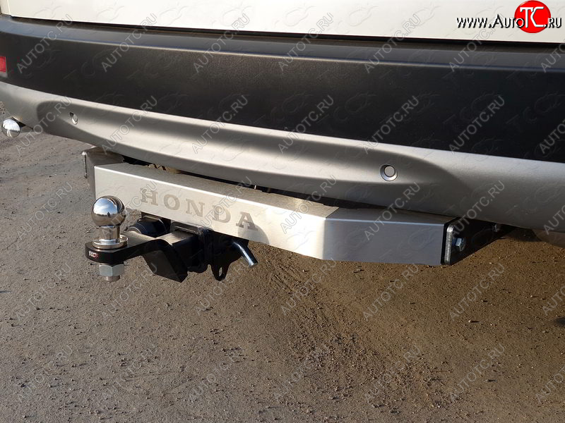 18 349 р. Фаркоп (тягово-сцепное устройство) TCC (надпись Honda)  Honda CR-V  RW,RT (2016-2022) дорестайлинг, рестайлинг (Оцинкованный, шар E)  с доставкой в г. Керчь