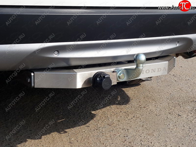 16 199 р. Фаркоп (тягово-сцепное устройство) TCC (надпись Honda) Honda CR-V RW,RT дорестайлинг (2016-2020) (Оцинкованный, шар F)  с доставкой в г. Керчь