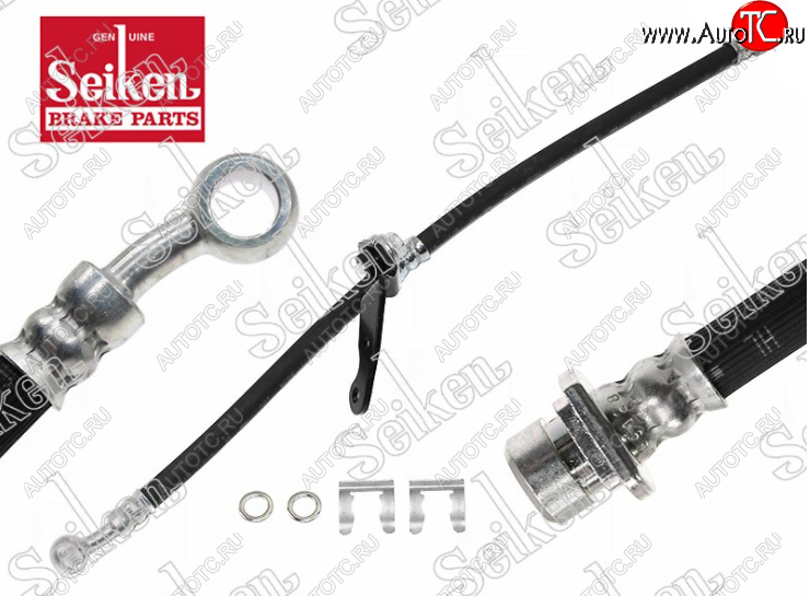 1 569 р. Левый передний тормозной шланг SEIKEN Honda Odyssey 2 (1999-2003)  с доставкой в г. Керчь