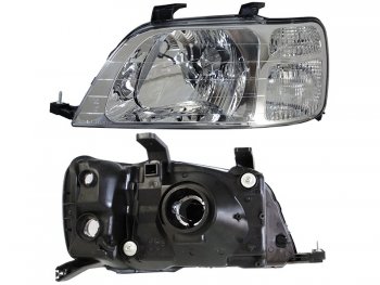 Левая передняя фара SAT (евросвет) Honda CR-V  RD1,RD2,RD3 (1995-2001)  дорестайлинг, рестайлинг