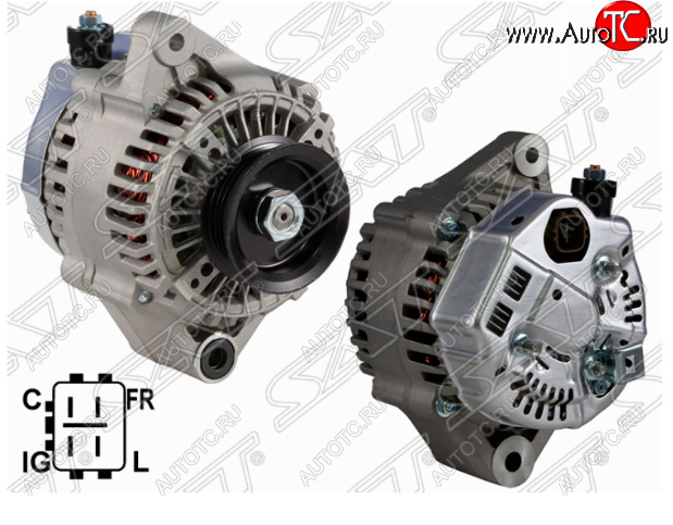 10 899 р. Генератор SAT (12V/95A) Honda CR-V RD1,RD2,RD3  дорестайлинг (1995-1998)  с доставкой в г. Керчь