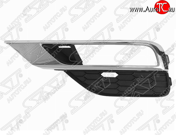1 599 р. Левая оправа противотуманной фары SAT Honda CR-V RM1,RM3,RM4 рестайлинг (2014-2018)  с доставкой в г. Керчь