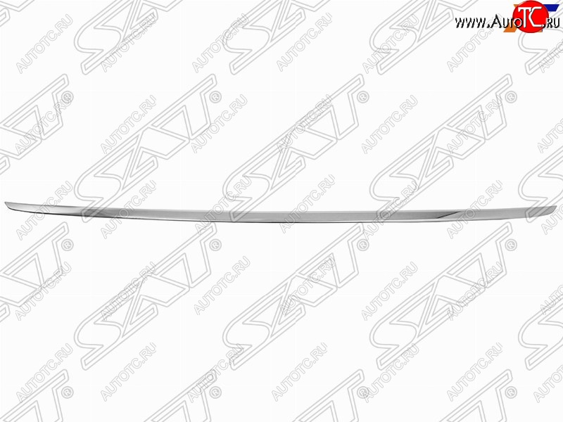 6 649 р. Молдинг решетки радиатора SAT (Хром)  Honda CR-V  RM1,RM3,RM4 (2012-2015) дорестайлинг (верхний)  с доставкой в г. Керчь