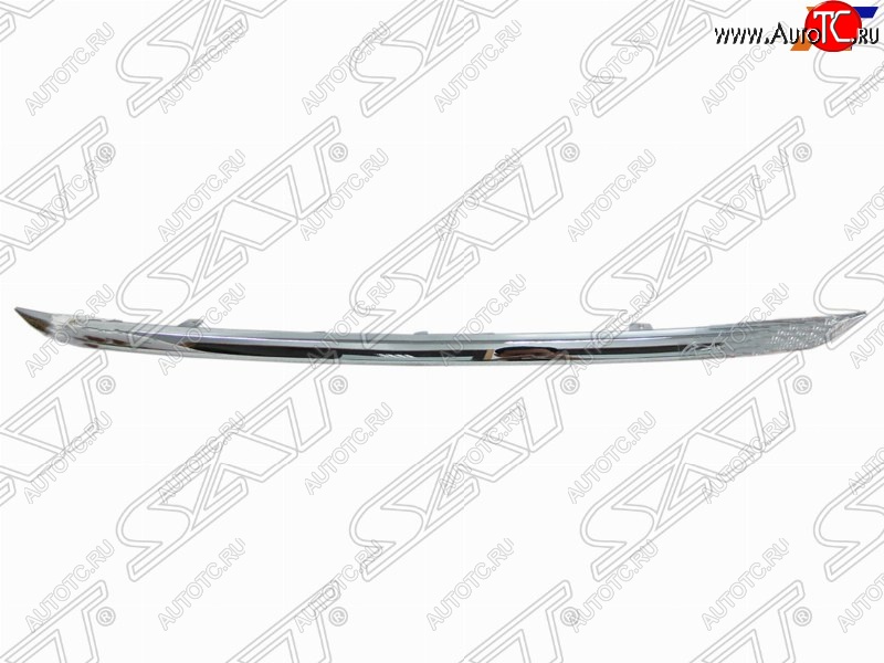 1 599 р. Молдинг решетки радиатора SAT (хром)  Honda CR-V  RM1,RM3,RM4 (2012-2015) дорестайлинг (Нижний)  с доставкой в г. Керчь
