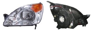 Левая фара SAT (Евросвет) Honda CR-V  RD4,RD5,RD6,RD7,RD9  (2001-2004) дорестайлинг