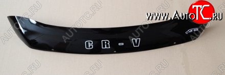 999 р. Дефлектор капота Russtal (короткий) Honda CR-V RE1,RE2,RE3,RE4,RE5,RE7 рестайлинг (2009-2012)  с доставкой в г. Керчь