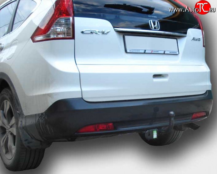 7 249 р. Фаркоп Лидер Плюс  Honda CR-V  RE1,RE2,RE3,RE4,RE5,RE7 (2009-2012) рестайлинг (Без электропакета)  с доставкой в г. Керчь