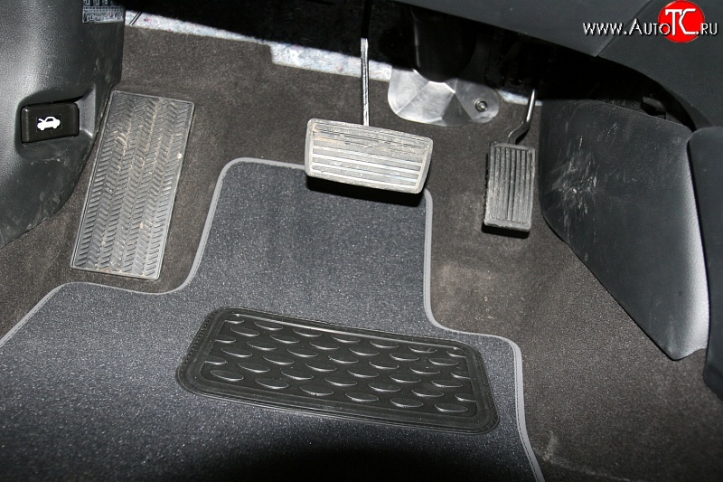 2 384 р. Комплект ковриков в салон (АКПП) Element 5 шт. (текстиль) Honda Crosstour 1 TF рестайлинг (2013-2016)  с доставкой в г. Керчь