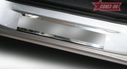 2 564 р. Накладки на внутренние пороги Souz-96  Honda Crosstour  1 (2009-2016) TF дорестайлинг, TF рестайлинг  с доставкой в г. Керчь. Увеличить фотографию 2