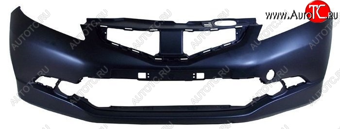 6 949 р. Передний бампер SAT  Honda Fit  GE (2007-2010) дорестайлинг (Неокрашенный)  с доставкой в г. Керчь
