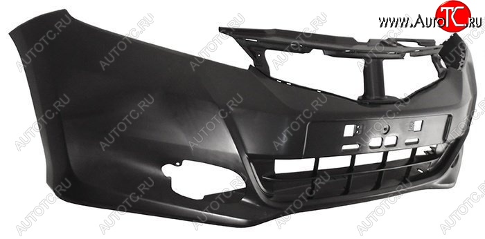 3 799 р. Передний бампер SAT  Honda Fit  2 (2010-2012) GE 1-ый рестайлинг (Неокрашенный)  с доставкой в г. Керчь