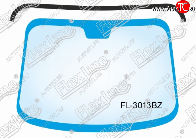 2 599 р. Молдинг лобового стекла FlexLine  Honda Fit ( GE,  2) - Jazz  с доставкой в г. Керчь