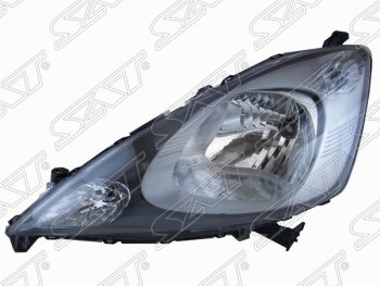 Левая передняя фара SAT (Евросвет) Honda Fit  GE (2007-2010) дорестайлинг