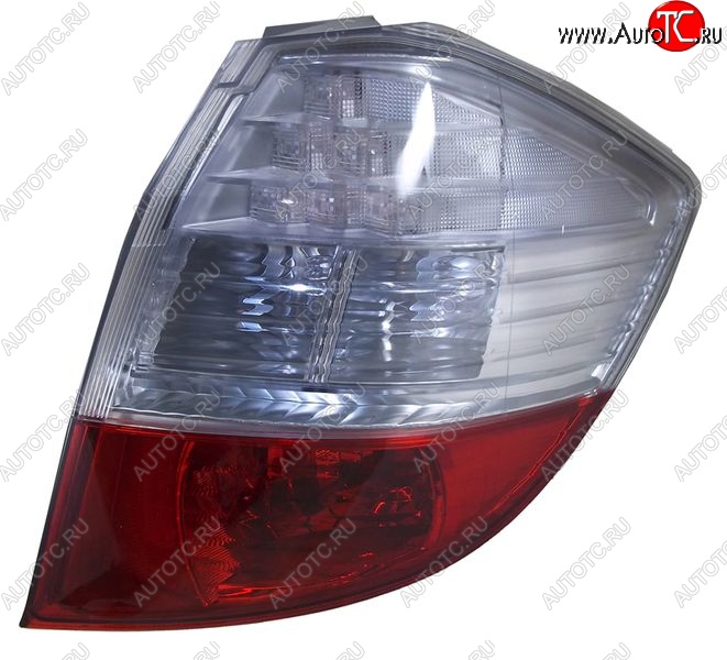 1 389 р. Правый фонарь задний SAT (белый)  Honda Fit  GE (2007-2010) дорестайлинг  с доставкой в г. Керчь