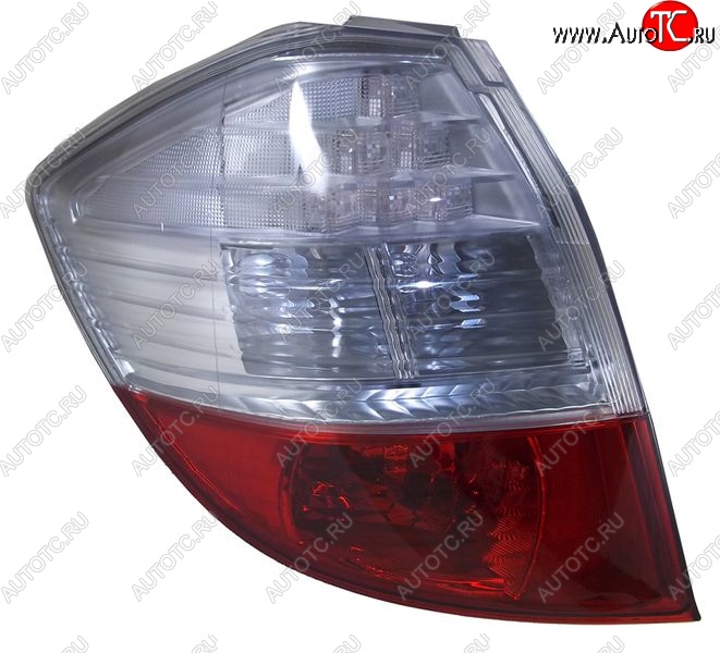 1 259 р. Левый фонарь SAT (белый)  Honda Fit  GE (2007-2010) дорестайлинг  с доставкой в г. Керчь