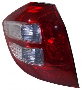 Левый фонарь SAT (красный) Honda Fit  GE (2007-2010) дорестайлинг