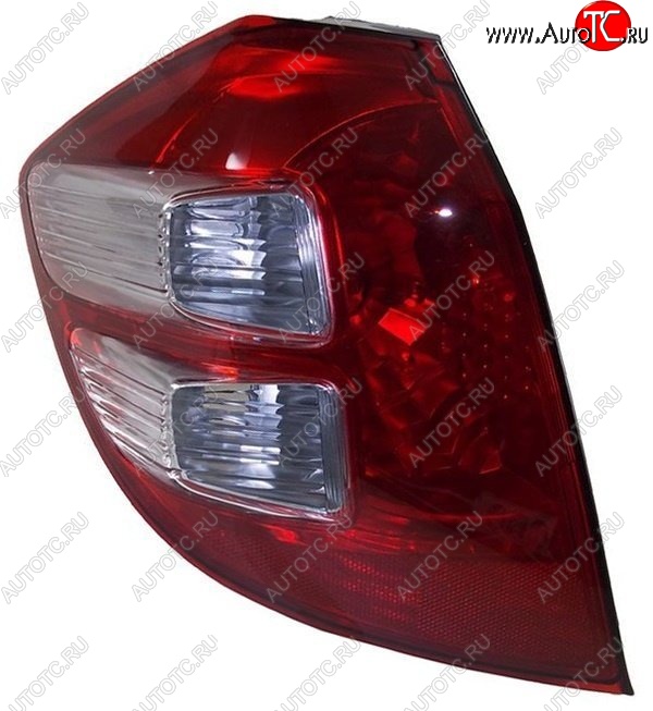 1 389 р. Левый фонарь SAT (красный)  Honda Fit  GE (2007-2010) дорестайлинг  с доставкой в г. Керчь