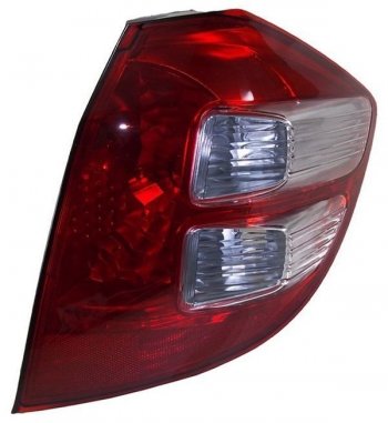 Правый фонарь задний SAT (красный) Honda Fit  GE (2007-2010) дорестайлинг