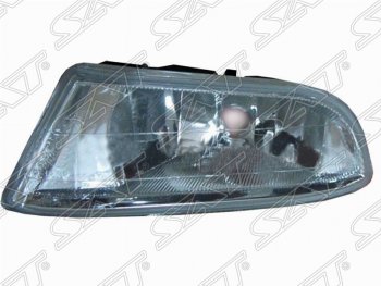 Левая противотуманная фара SAT Honda Fit Aria  GD (2005-2009) рестайлинг седан