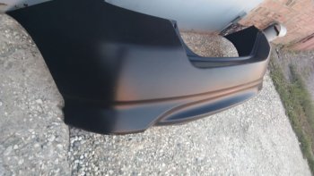 7 849 р. Бампер задний SAT  Honda Fit  1 (2001-2004) GD дорестайлинг (Неокрашенный)  с доставкой в г. Керчь. Увеличить фотографию 2