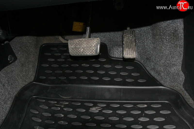 4 699 р. Коврики в салон Element 4 шт. (полиуретан) (GD1 JDM) Honda Fit 1 GD дорестайлинг (2001-2004)  с доставкой в г. Керчь