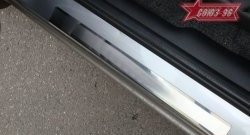 1 529 р. Накладки на внутренние пороги Souz-96  Honda Fit  1 (2001-2007) GD дорестайлинг, GD 1-ый рестайлинг, GD 2-ой рестайлинг  с доставкой в г. Керчь. Увеличить фотографию 2
