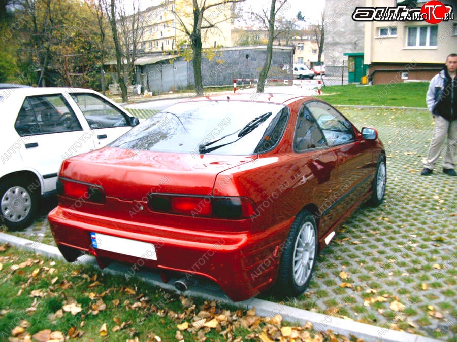 25 899 р. Задний бампер EVO Honda Integra DB6,DB7,DB8,DB9 седан дорестайлинг (1993-1995)  с доставкой в г. Керчь