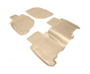 Коврики салона Norplast Unidec Honda Jazz (2001-2008) (Цвет: бежевый)