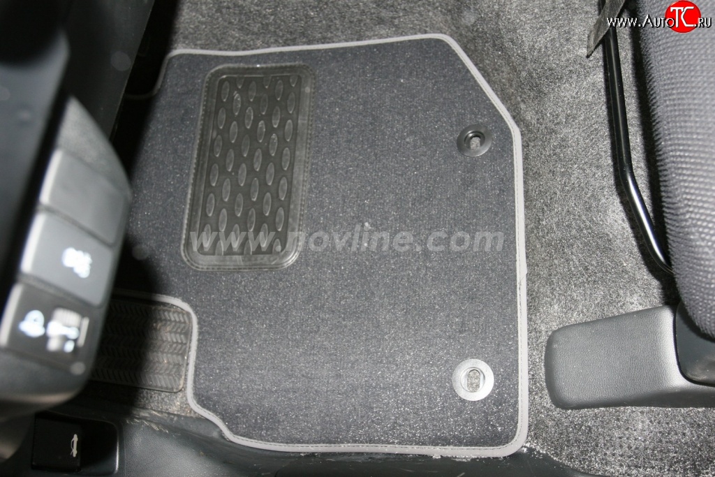 135 р. Комплект ковриков в салон (хетчбек) Element 5 шт. (текстиль) Honda Jazz (2008-2015)  с доставкой в г. Керчь