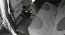 2 599 р. Коврик в багажник Element (полиуретан) Honda Jazz (2001-2008)  с доставкой в г. Керчь. Увеличить фотографию 3