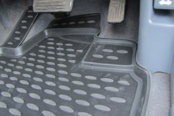 9 399 р. Комплект ковриков салона Element (полиуретан) Honda Odyssey 2 (1999-2003) (Бежевый)  с доставкой в г. Керчь. Увеличить фотографию 2