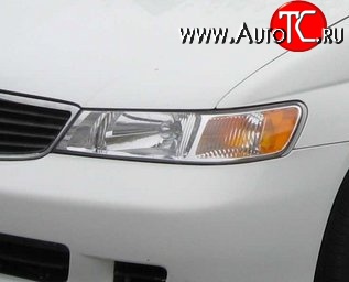 2 089 р. Прозрачная защита передних фар CA Plastic  Honda Odyssey  2 (1999-2003) (Цвет: прозрачный)  с доставкой в г. Керчь