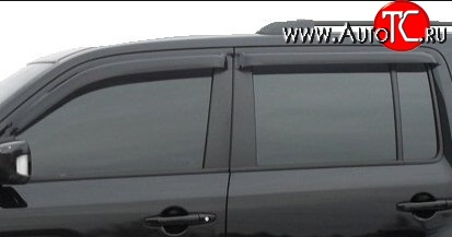 999 р. Комплект дефлекторов окон (ветровиков) 4 шт. Russtal Honda Pilot YF4 дорестайлинг (2008-2011)  с доставкой в г. Керчь