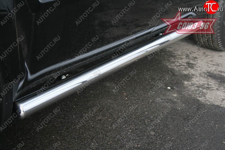 16 064 р. Защита порогов Souz-96 (d76) Honda Pilot YF4 рестайлинг (2011-2015)  с доставкой в г. Керчь